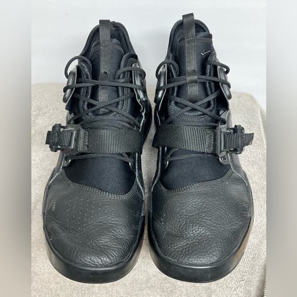 Nike Air Force 270 Shoes Men's 14 Triple Black Mid Training Sneakers AH6772-010 - Picture 6 of 9